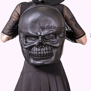 Killstar Grave Digger skull head backpack pleather goth dolls kill